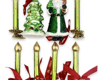 8pc Waterford Holiday Heirlooms Ornaments