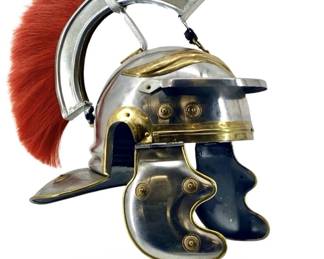 Vintage Roman Soldier Helmet