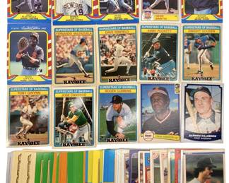 Assorted Vintage 1980’s MLB Trading Cards
