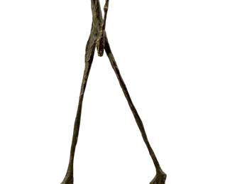Bronze Giacometti Walking Man Sculpture