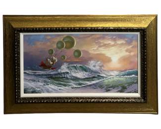 Signed Michael Cheval Dye Sublimation