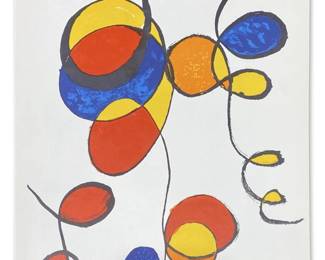 Nice “Spirales" Lithograph by Alexander Calder