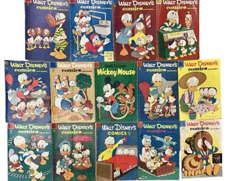 14pc Donald Duck Walt Disney Dell Comics