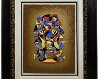 Signed Anatole Krasnyansky Serigraph