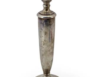 Vintage Sterling Weighted Candlestick