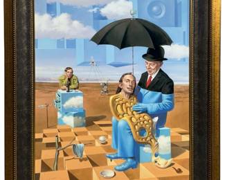 Signed Michael Cheval Dye Sublimation
