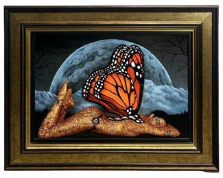 Signed Craig Tracy “Monarch" Dye Sublimation