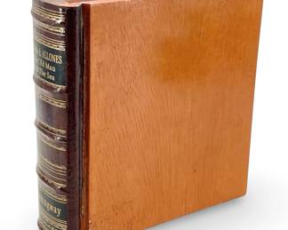 The Old Man and the Sea Wooden Book Cigar Box