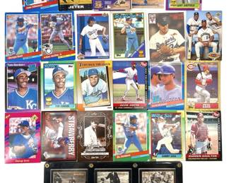 Assorted 80’s & 90’s MLB Trading Cards