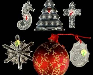 Waterford Crystal Christmas Ornament Collection
