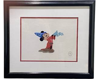 Mickey Mouse “Sorcerers Apprentice" Sericel