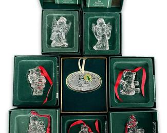 Marquis by Waterford Crystal Christmas Ornaments