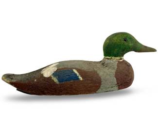 Antique Wooden Decoy Duck