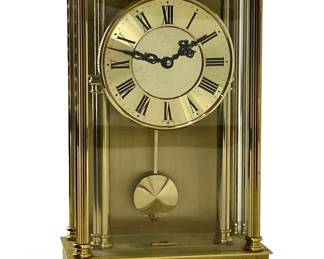 German Elgin Quartz Mantel Clock