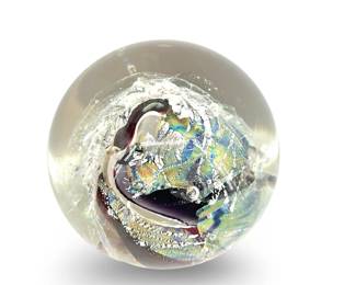 1996 Art Glass Paperweight