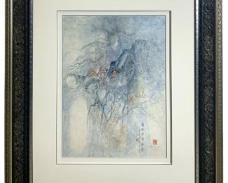 Signed Hoi Lebadang Mixed Media