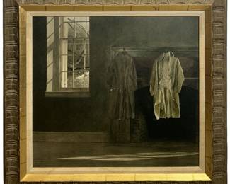 Andrew Wyeth “The Quaker" Lithograph on Panel