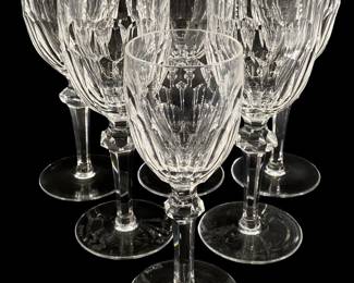 10pc Waterford Curraghmore Crystal Goblets