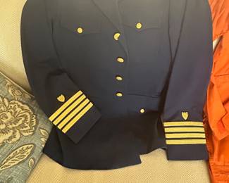 Military uniform pants and jacket