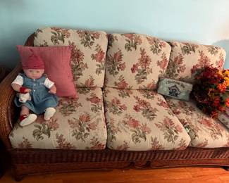 Wicker Sofa
