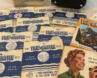 Sawyers View Master Set In Box w12 Reels