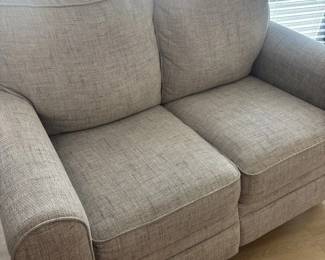Grey Woven dual Electric Love Seat