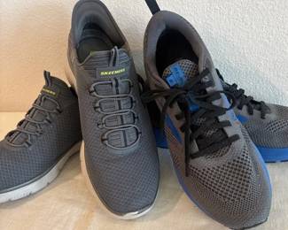Mens Size 11 Skechers And Brooks Shoes