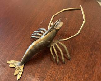 Vtg. Brass Lobster (Or crayfish? We aren't sure :D)