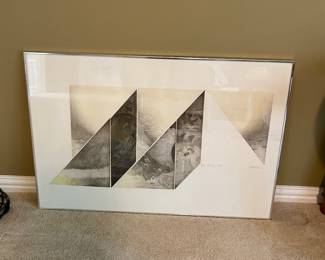 Bridge II by Vida Hackman Etching
