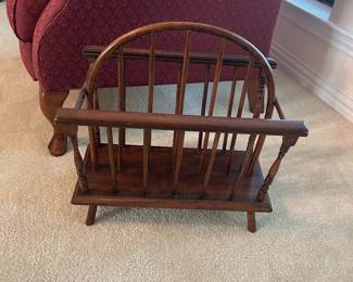 Vtg. Magazine Holder