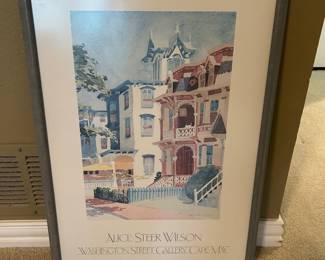 Washington Street Gallery, Cape May Poster