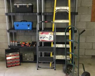 Shelving, Tools, More