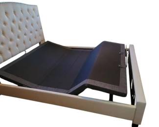 Queen Bed With Adjustable Platform