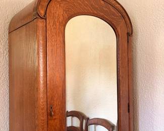 Beautiful detail - interior coat hanger and shelving