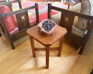 Stickley Mission Oak Side Table