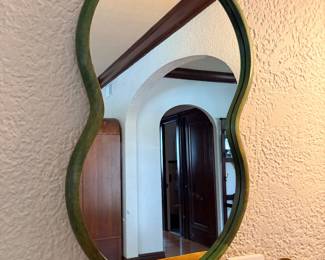 Green Modern Mirror