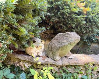 Concrete Frog