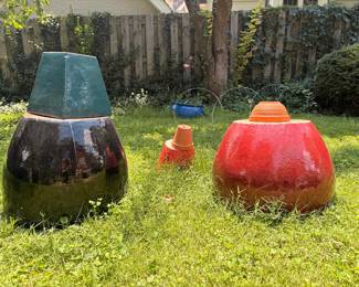 Misc ceramic planters
