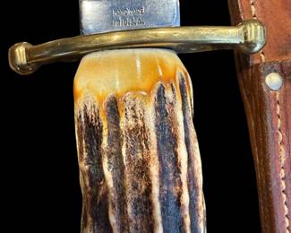 1980 CASE XX Kodiak Stag Knife with Sheath