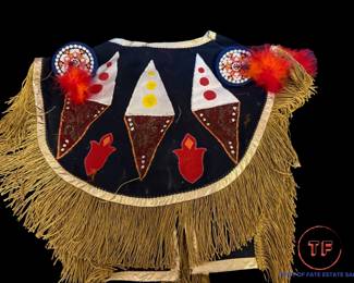 Antique Native American Regalia Yoke