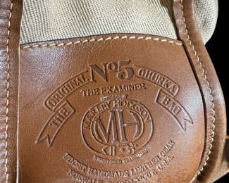 Vintage Ghurka Marley Hodgson Khaki Twill Cabin Duffle Bag