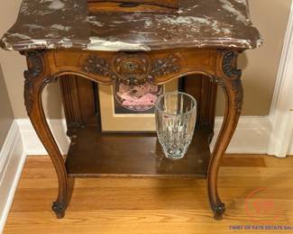 Antique French Louis VX Style Console Table