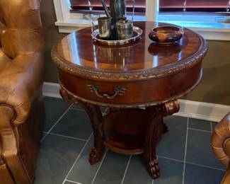 A.R.T. Furniture Old World Round End Table