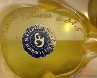 Orient & Flume Art Glass Elephant