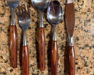MCM Mode Danish Fjord Pattern Flatware
