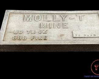 Molly-T Mine 50 oz Silver Bar
