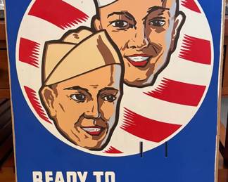 WWII US Recruiting Sign