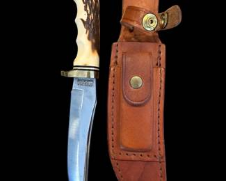 SCHRADE 153UH Knife with Sheath
