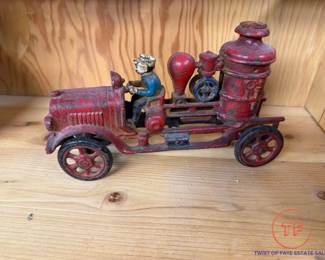 1920's Hubley? Cast Iron Fire Truck
