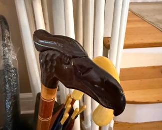 Hand Carved Walking Canes